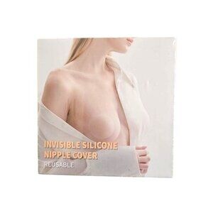 ATTLADY Invisible Silicone Nipple Cover Reusable